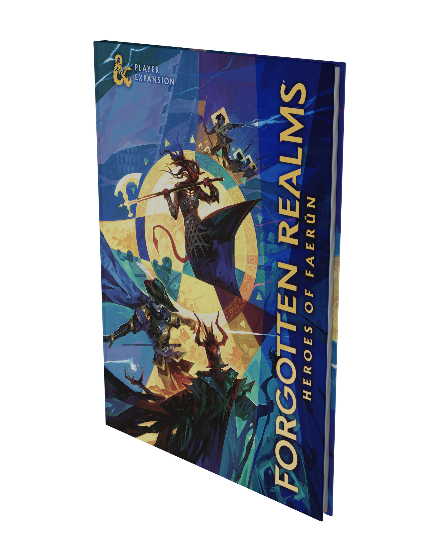 D&D Dungeons & Dragons Forgotten Realms Heroes of Faerun Player Expansion Hardcover Alternative Cover