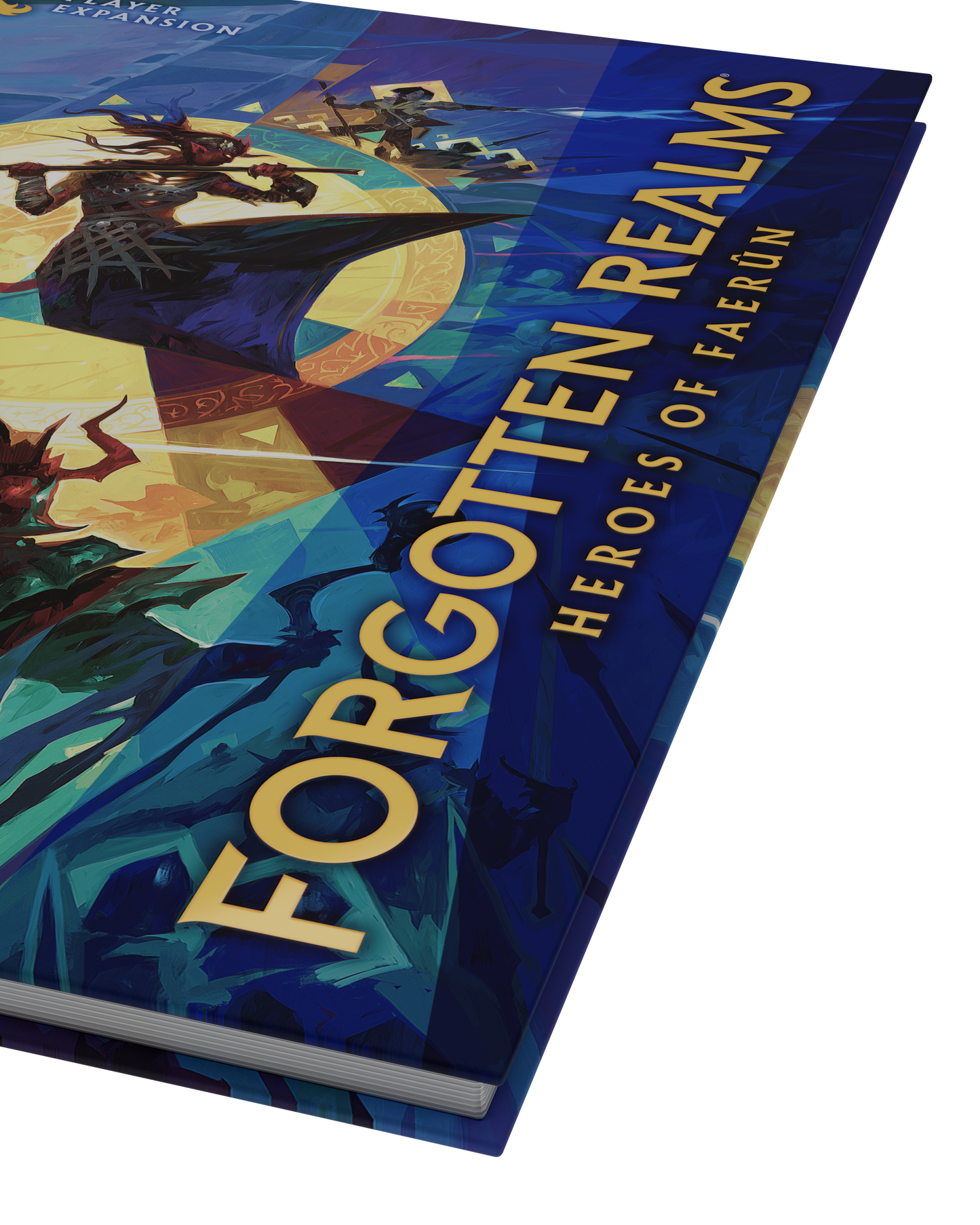 D&D Dungeons & Dragons Forgotten Realms Heroes of Faerun Player Expansion Hardcover Alternative Cover