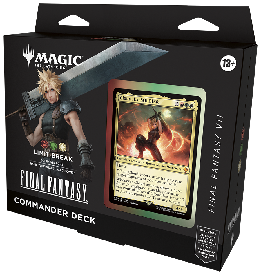 Magic the Gathering Final Fantasy Commander Decks (4 Decks Per Display)