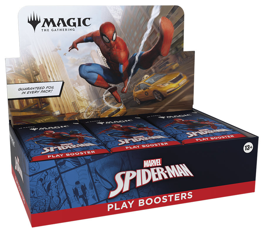 Magic the Gathering Spider-Man Play Booster Box (30 Boosters Per Display)