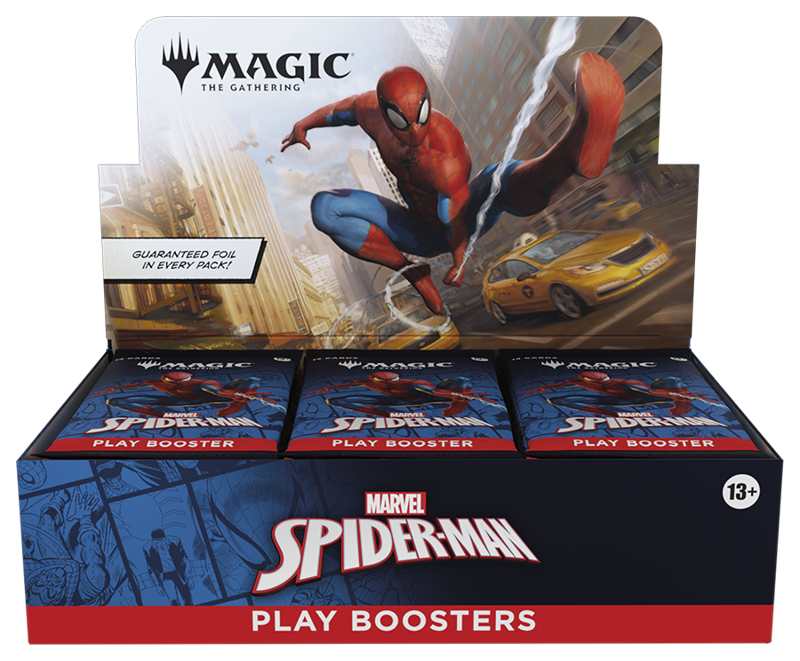 Magic the Gathering Spider-Man Play Booster Box (30 Boosters Per Display)