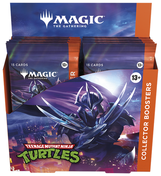 PREORDER Magic the Gathering Teenage Mutant Ninja Turtles Collector Booster Box (12 Boosters Per Display)