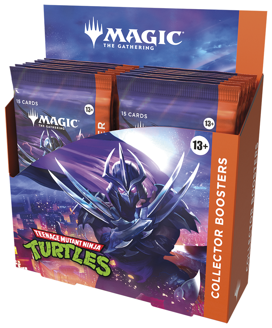 PREORDER Magic the Gathering Teenage Mutant Ninja Turtles Collector Booster Box (12 Boosters Per Display)