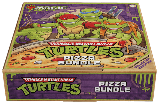 PREORDER Magic the Gathering Teenage Mutant Ninja Turtles Pizza Bundle