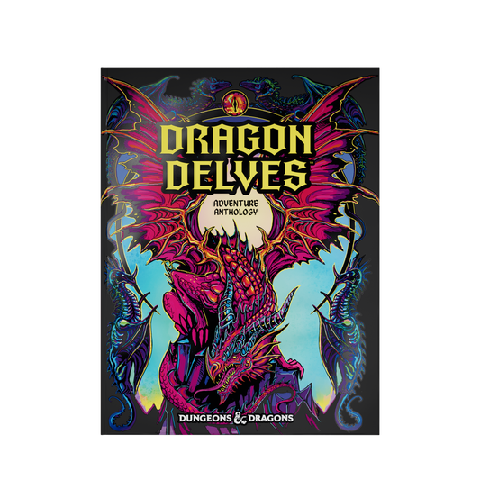 D&D Dungeons & Dragons Dragon Delves an Adventure Anthology Hardcover Alternative Cover
