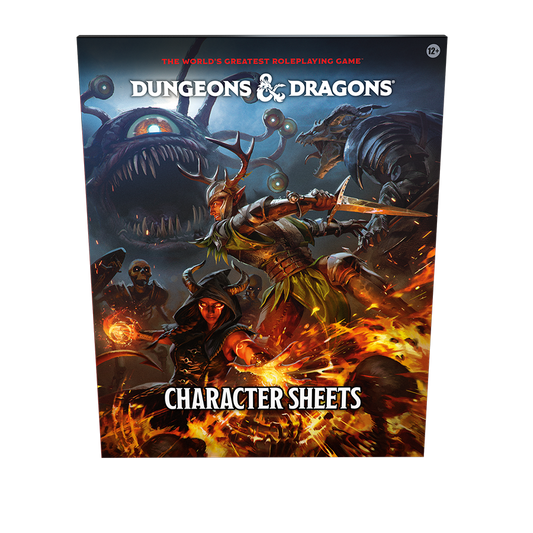 D&D Dungeons & Dragons Character Sheets (2024)