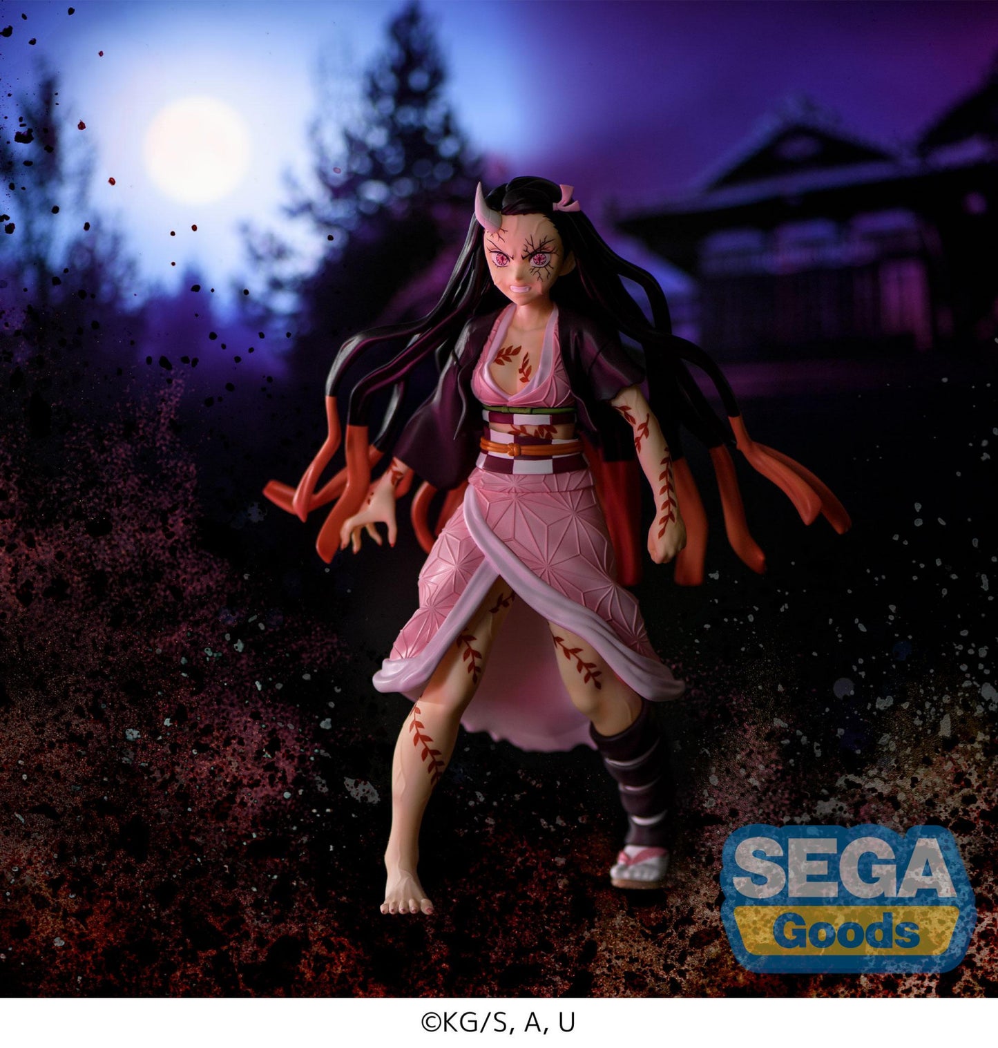 Demon Slayer Kimetsu no Yaiba FIGURIZMa Nezuko Kamado Demon Form Advancing Version - Cleric's Crypt