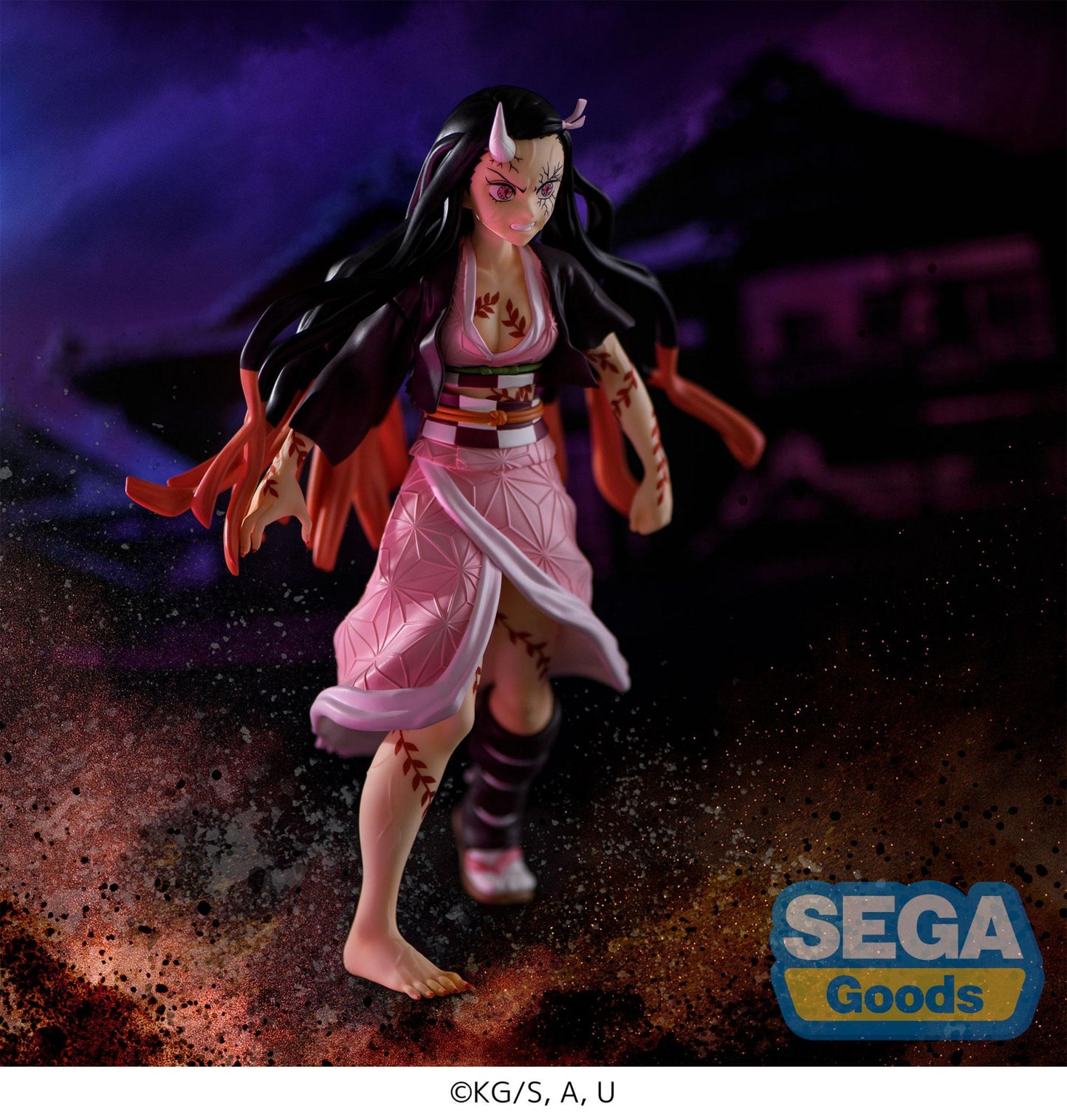 Demon Slayer Kimetsu no Yaiba FIGURIZMa Nezuko Kamado Demon Form Advancing Version - Cleric's Crypt