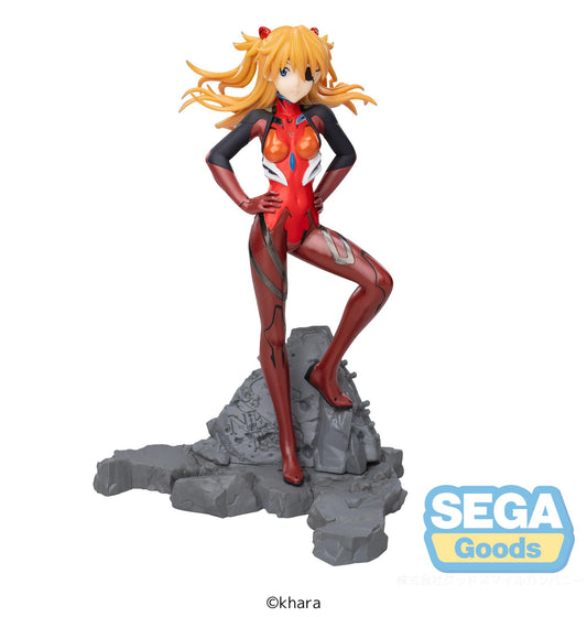 Evangelion 3.0 + 1.0 Thrice Upon a Time Luminasta Vignetteum Asuka Shikinami Langley 30th Anniversary Version