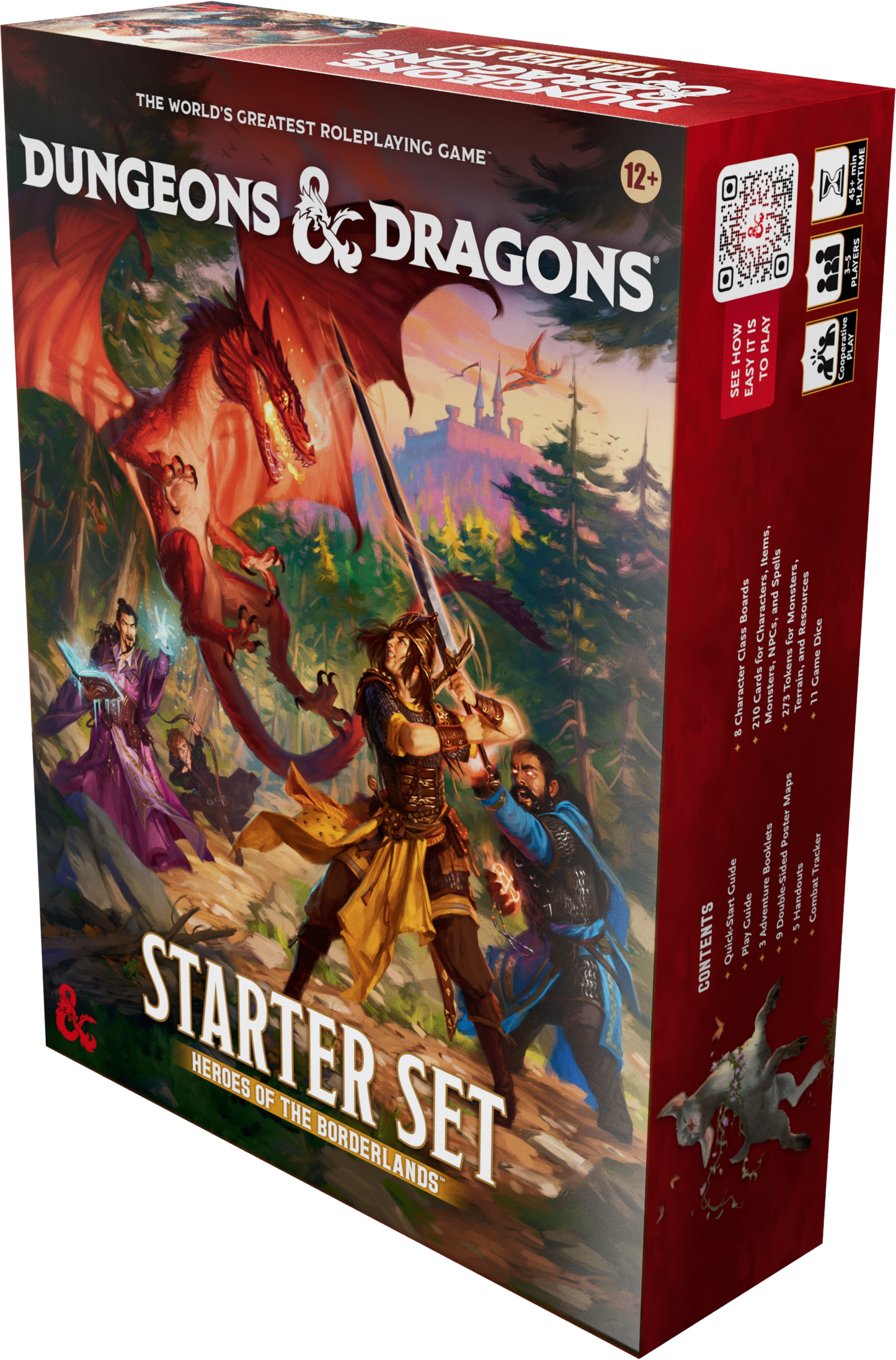 D&D Dungeons & Dragons Starter Set Heroes of the Borderlands