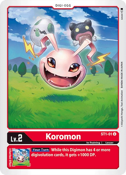 Koromon [ST-1 - ST1-01 U]
