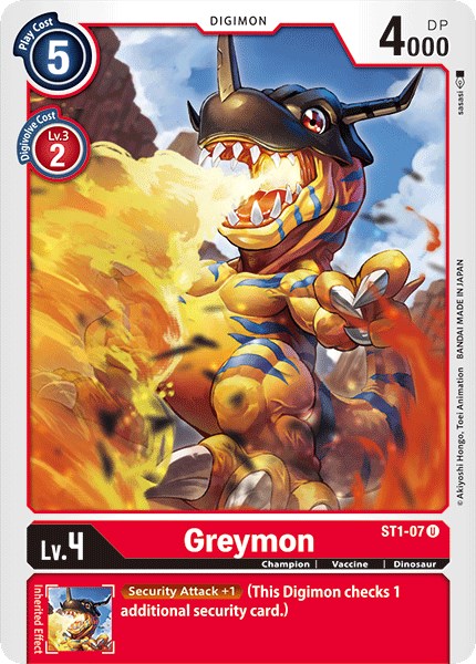 Greymon [ST-1 - ST1-07 U]