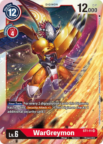 WarGreymon [ST-1 - ST1-11 SR]