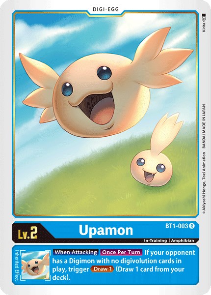 Upamon - BT1-003 [BT01-03A - BT1-003 R]