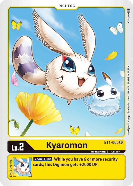 Kyaromon [BT01-03A - BT1-005 U]