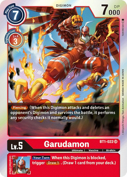 Garudamon - BT1-022 [BT01-03A - BT1-022 SR]