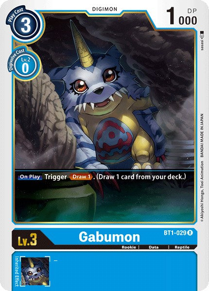 Gabumon - BT1-029 [BT01-03A - BT1-029 R]