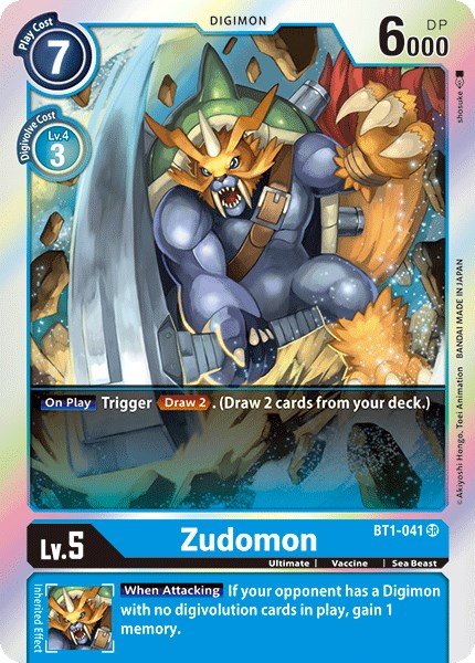 Zudomon - BT1-041 [BT01-03A - BT1-041 SR]