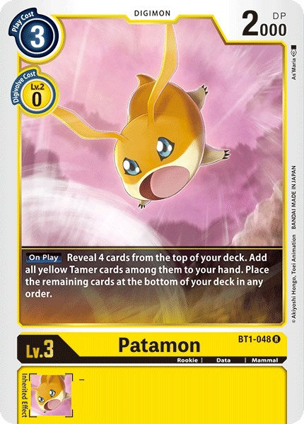 Patamon [BT01-03A - BT1-048 R]