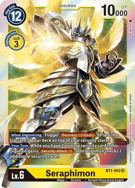 Seraphimon [BT01-03A - BT1-063 SR]