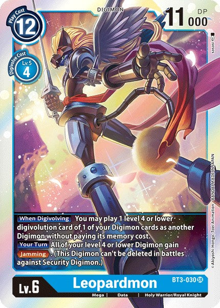 Leopardmon [BT01-03A - BT3-030 SR]