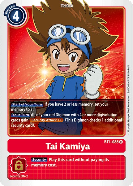 Tai Kamiya - BT1-085 [BT01-03A - BT1-085 R]