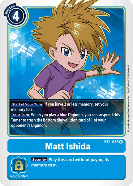 Matt Ishida - BT1-086 [BT01-03A - BT1-086 R]
