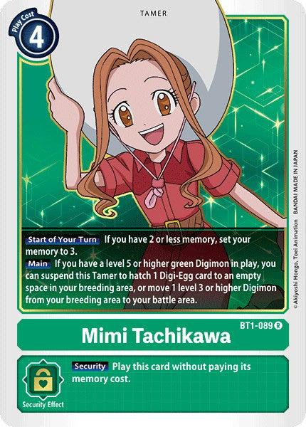 Mimi Tachikawa - BT1-089 [BT01-03A - BT1-089 R]