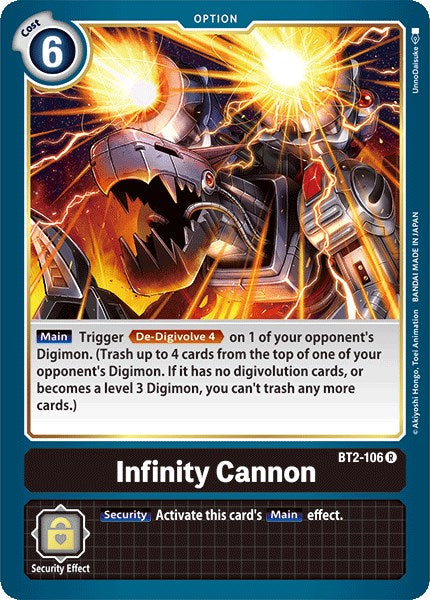 Infinity Cannon [BT01-03A - BT2-106 R]