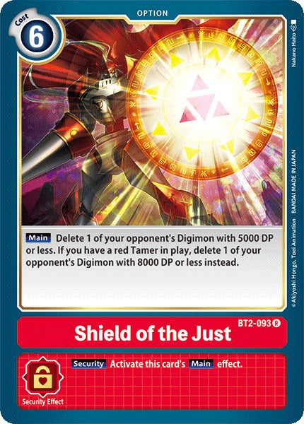 Shield of the Just [BT01-03A - BT2-093 R]