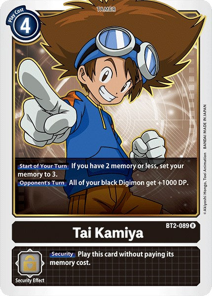 Tai Kamiya - BT2-089 [BT01-03A - BT2-089 R]