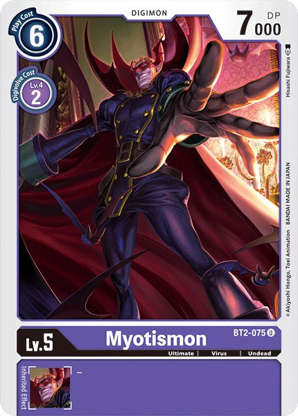 Myotismon [BT01-03A - BT2-075 U]