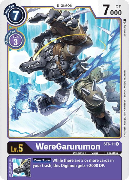 WereGarurumon [ST-6 - ST6-11 R]