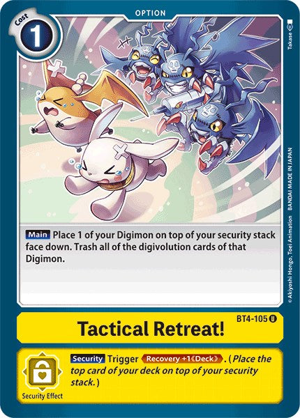 Tactical Retreat! [BT04 - BT4-105 U]