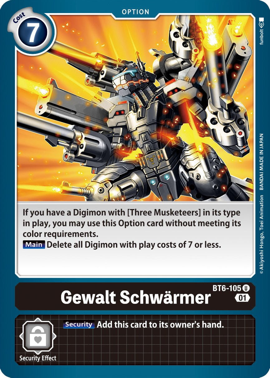 Gewalt Schwarmer [BT06 - BT6-105 U]