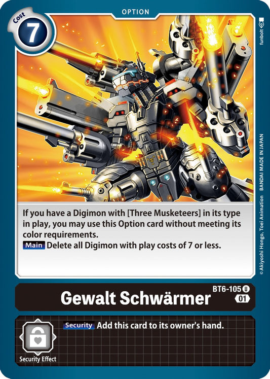 Gewalt Schwarmer [BT06 - BT6-105 U]