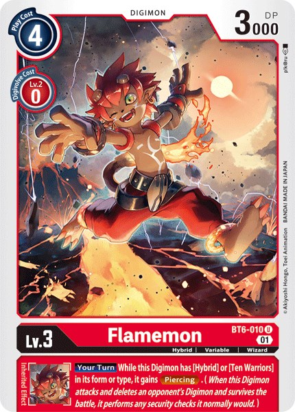 Flamemon [BT06 - BT6-010 U]