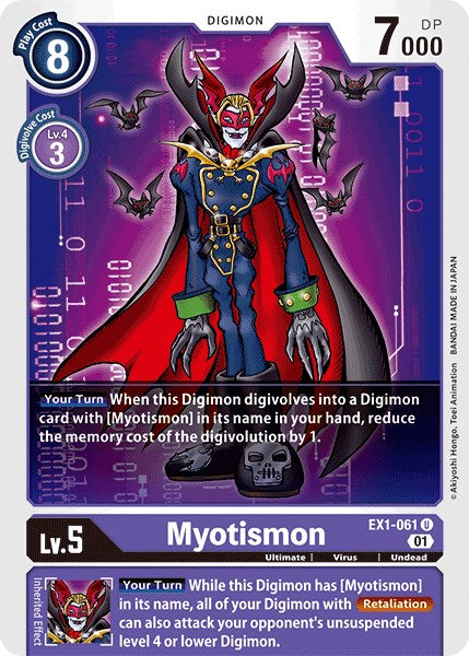 Myotismon [EX01 - EX1-061 U]