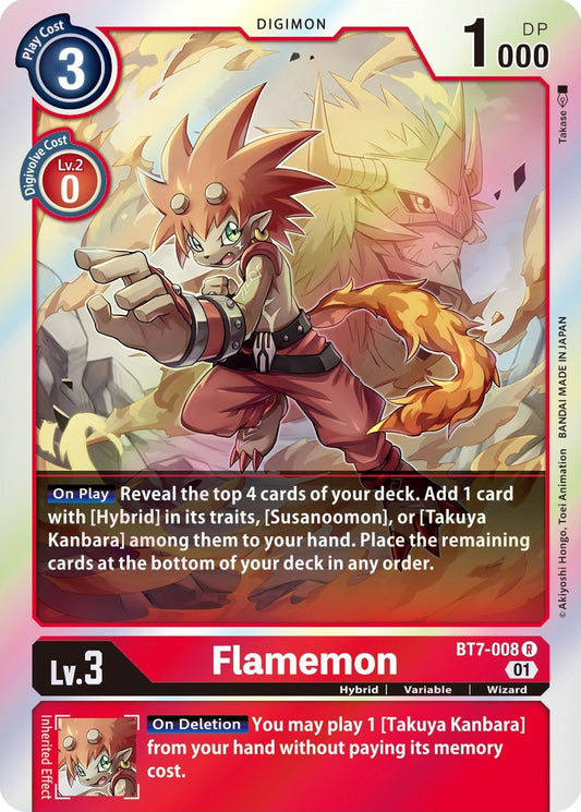 Flamemon [BT07 - BT7-008 R]