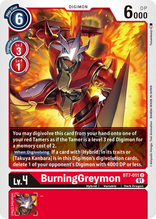 BurningGreymon [BT07 - BT7-011 U]