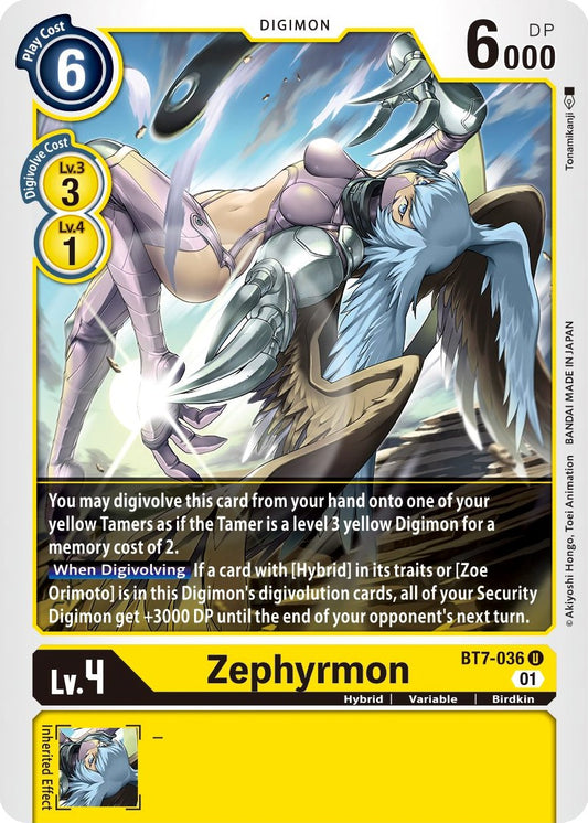 Zephyrmon [BT07 - BT7-036 U]