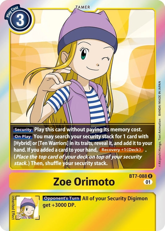 Zoe Orimoto [BT07 - BT7-088 R]