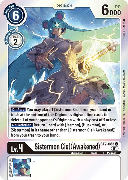 Sistermon Ciel (Awakened) [BT07 - BT7-083 R]