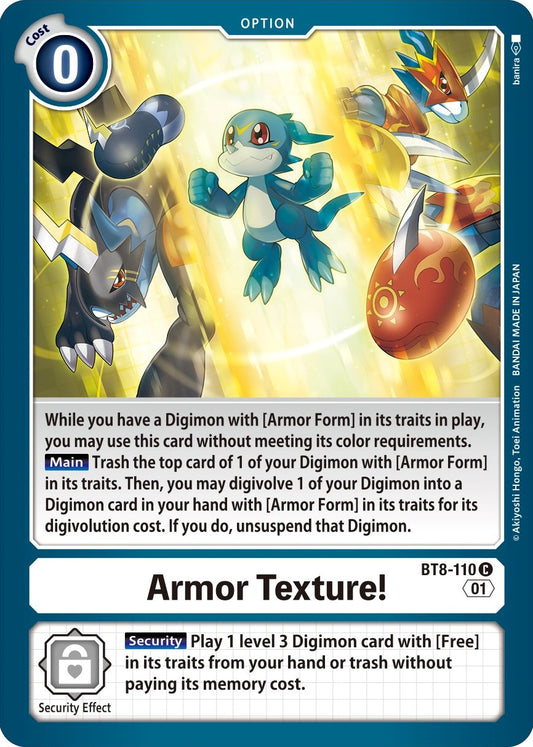 Armor Texture! [BT08 - BT8-110 C]