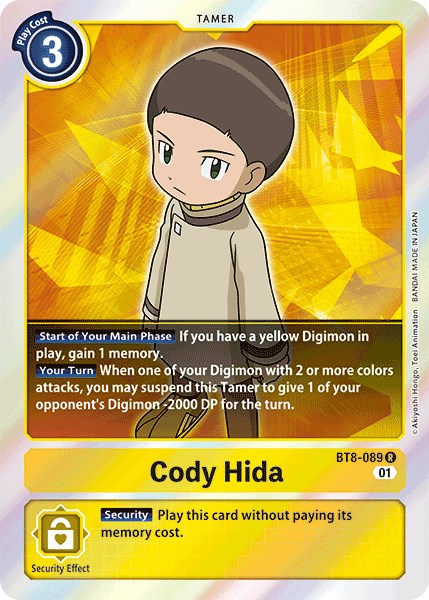 Cody Hida [BT08 - BT8-089 R]