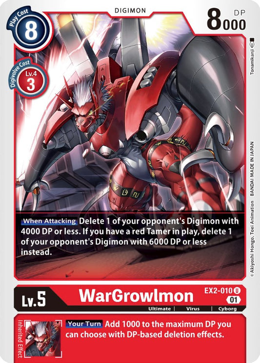 WarGrowlmon [EX02 - EX2-010 U]