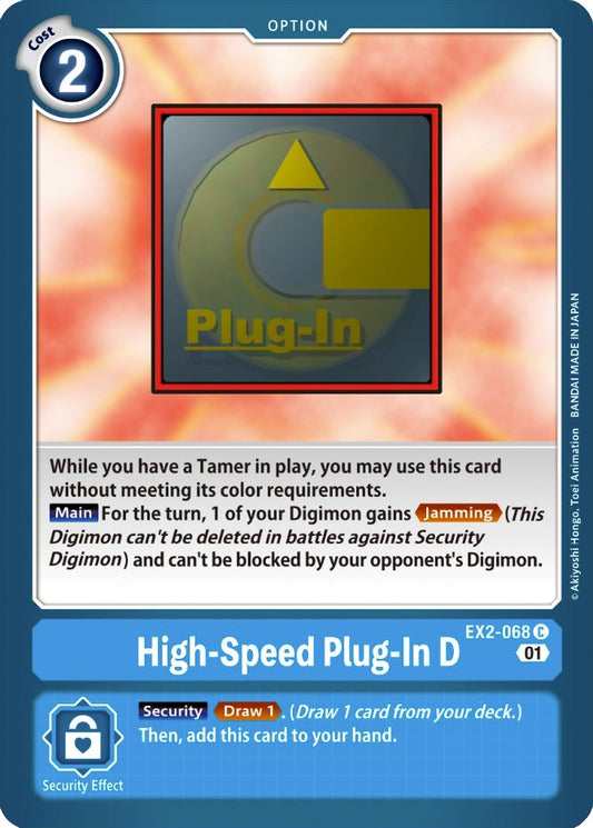 High-Speed Plug-In D [EX02 - EX2-068 C]