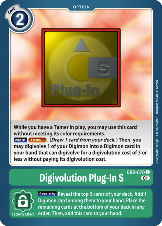 Digivolution Plug-In S [EX02 - EX2-070 C]