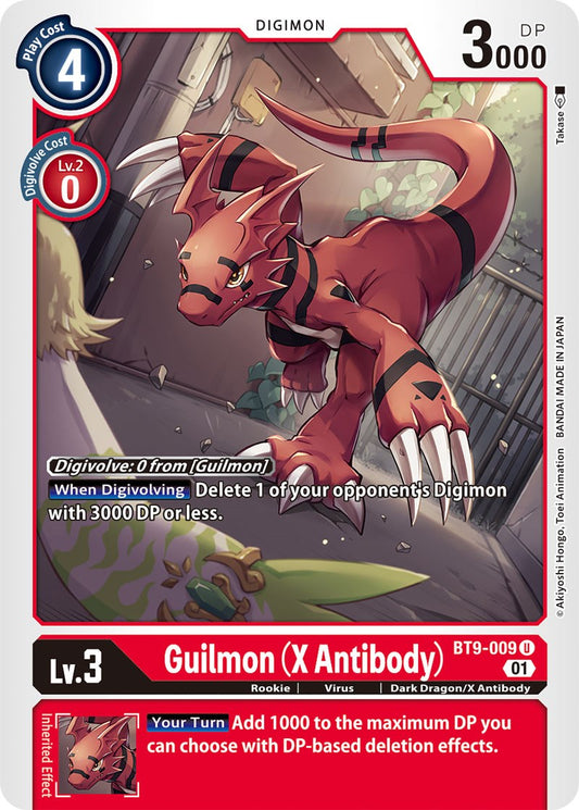 Guilmon (X Antibody) [BT09 - BT9-009 U]
