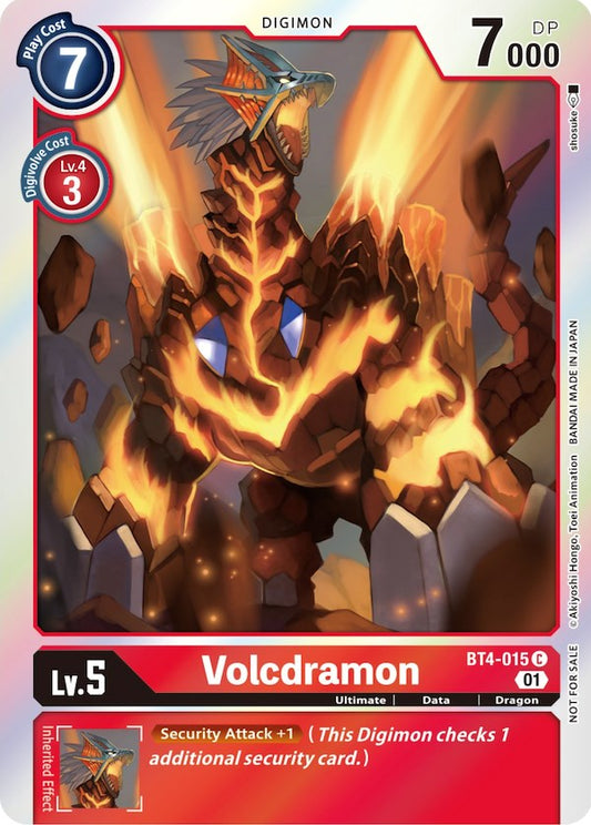 Volcdramon (ST-11 Special Entry Pack) [BT04 - BT4-015 C]